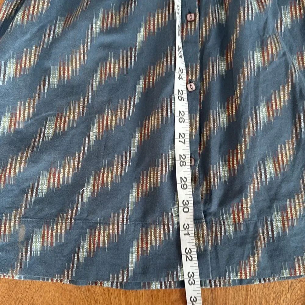 Play by C. Ronson Patterned Button Up Midi Dress - Picture 11 of 12